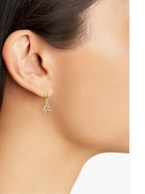 Kate Spade Gold Pink Multi Drop ice cream cones  Earrings - Women Jewelry new